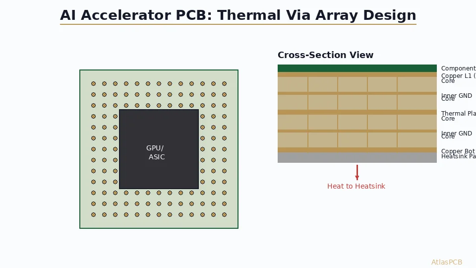 Thermal Management PCB Design for AI Accelerator
