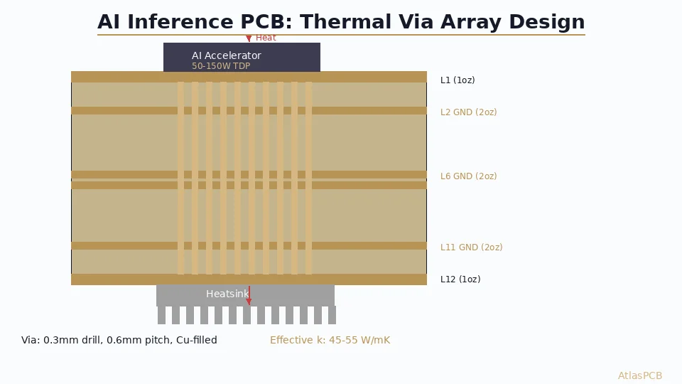 PCB Thermal Design for AI: Inference Pcb