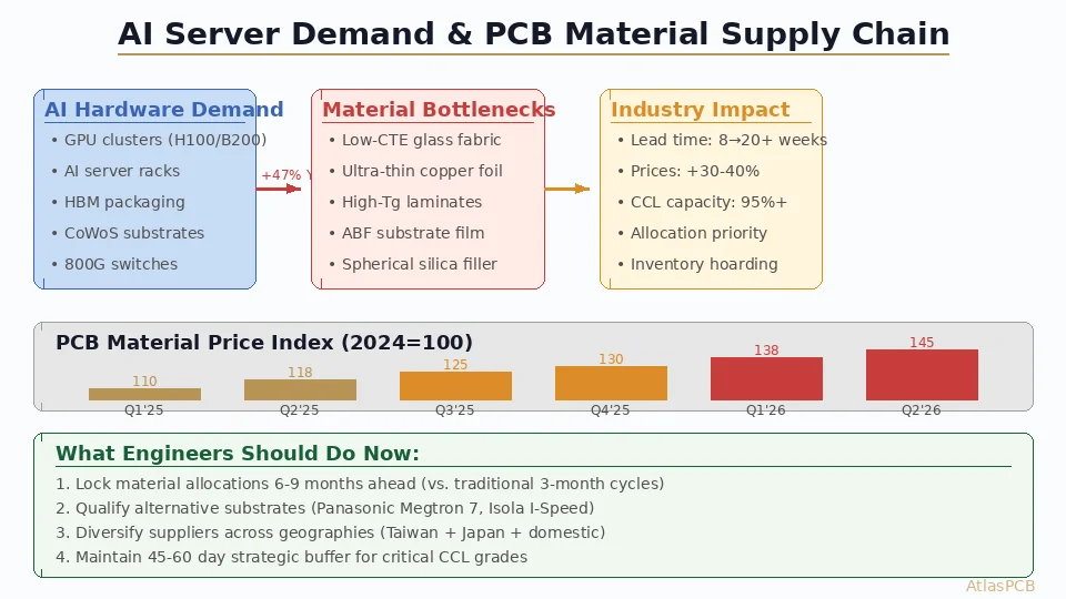 AI Server Demand Is Breaking the PCB Material