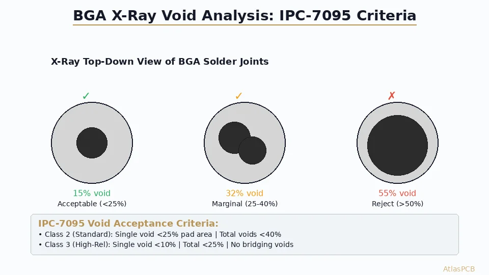 BGA X-Ray Void Analysis: Xray Ipc