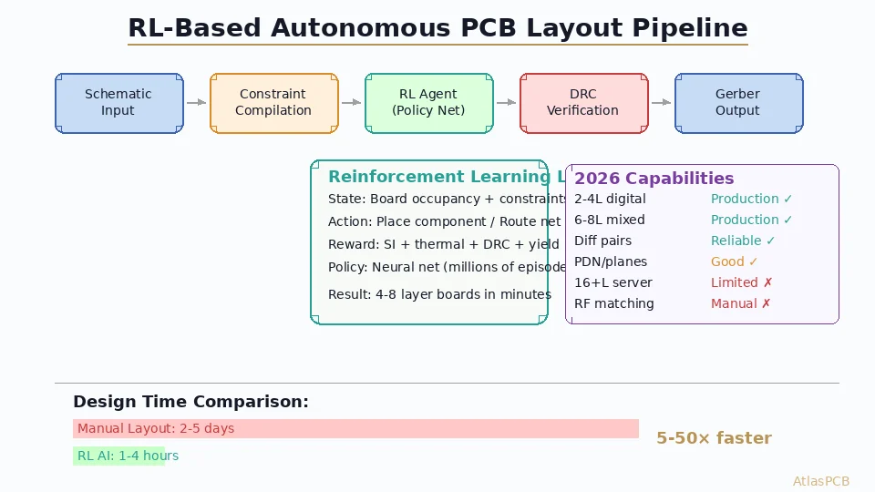 Reinforcement Learning PCB Layout