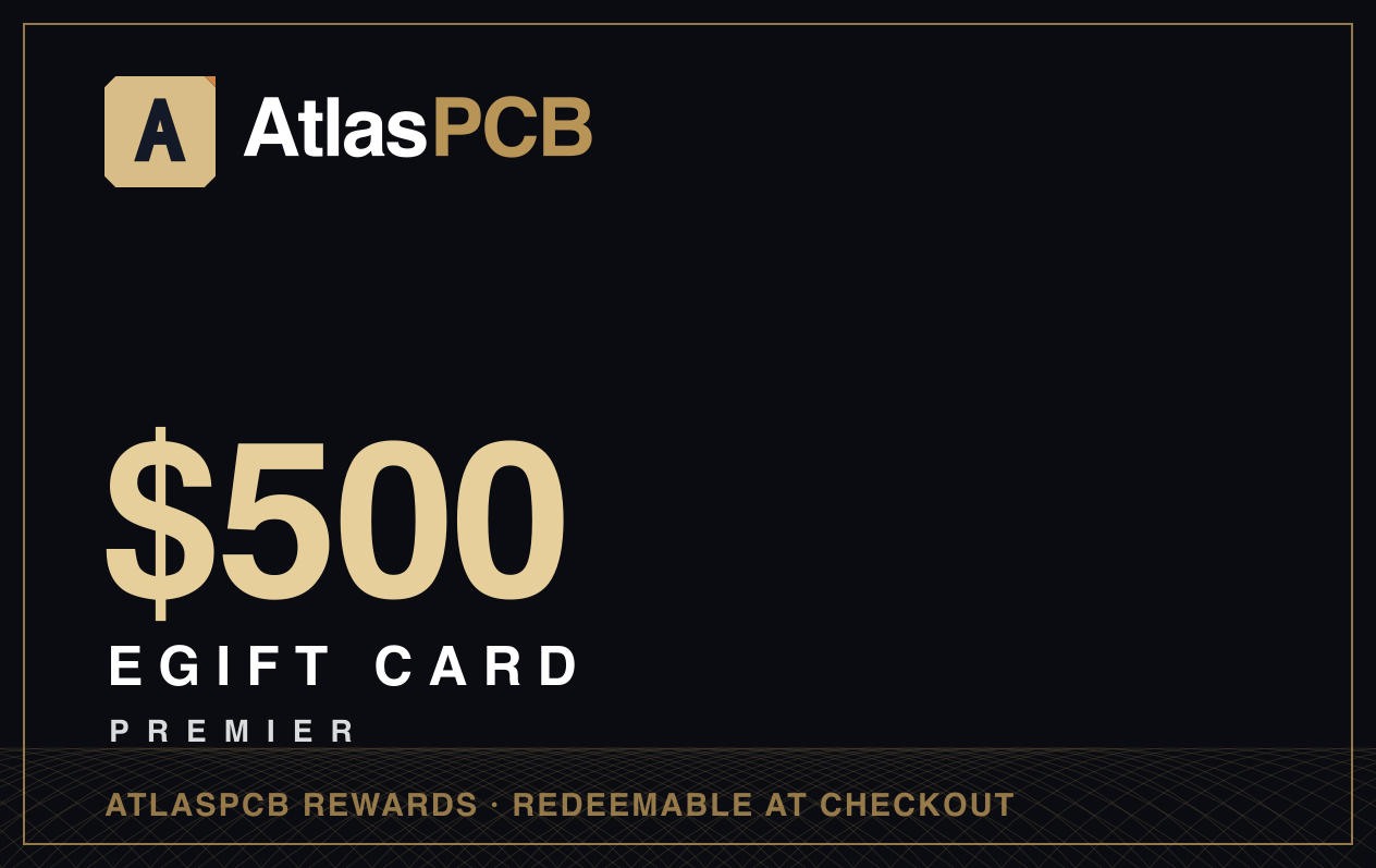 AtlasPCB eGift Card — $500